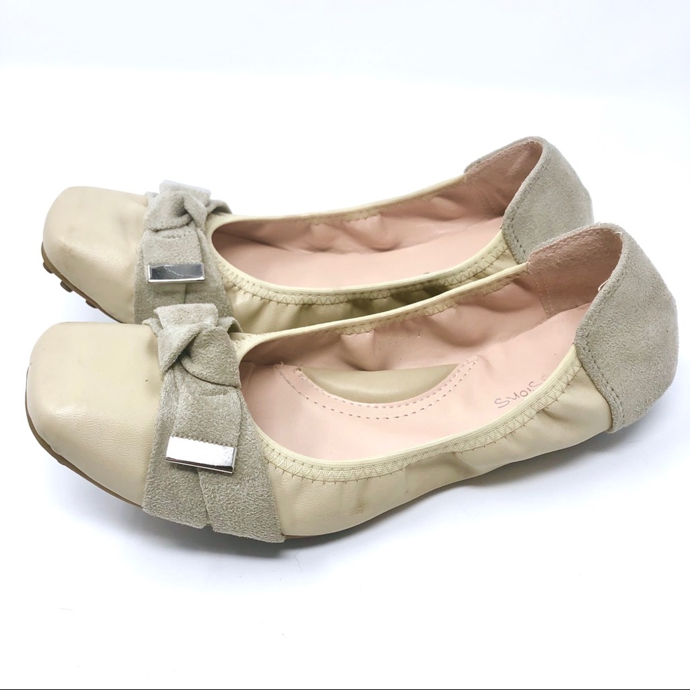 Passions Ballet Flats in Tan size 7
